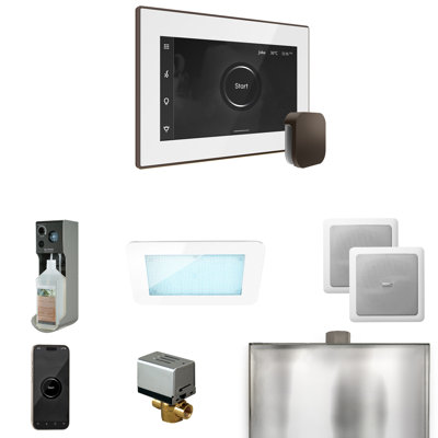 XDream Steam Shower Control Package with iSteamX Control and Steamhead