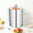 5-Tier Stainless Steel Steamer Pot