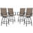 Alyne 4 - Person Patio Dining Set with Square Table