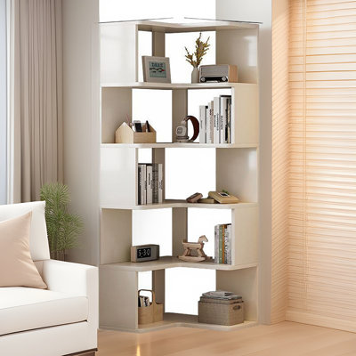 5-Tier Corner Bookshelf