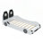 Stylish Race Car Bed with LED Lighting and Comfortable Backrests, Built for Durability and Aesthetic Appeal-1057395966