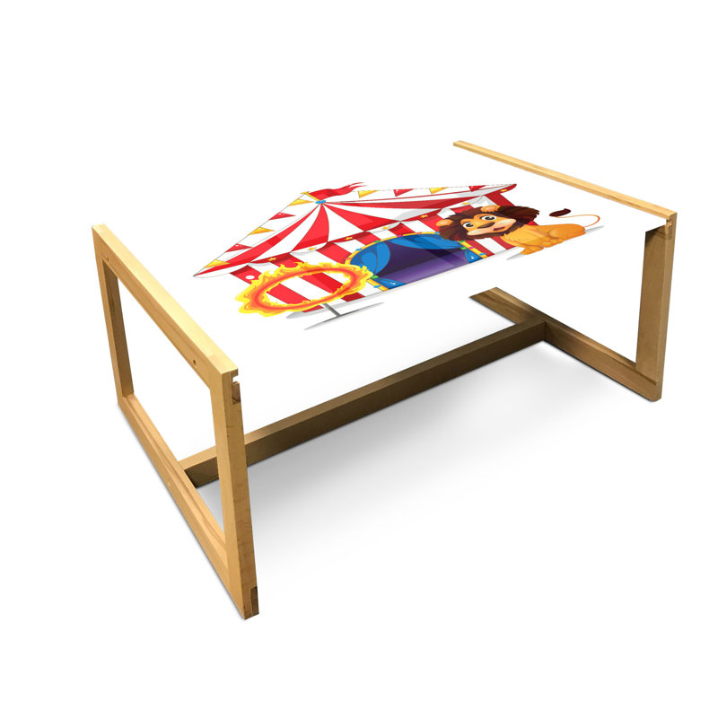 Isfried Sled Coffee Table, 90cm H x 62cm W x 40cm D