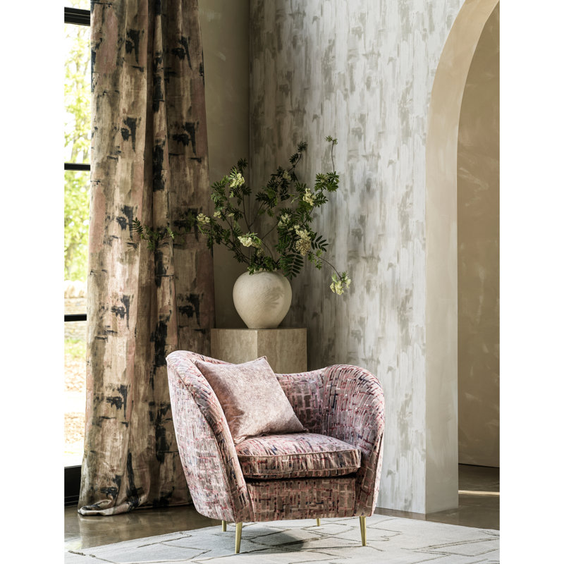 Vivido Lagna Abstract Non-Woven Wallpaper Roll, Mineral