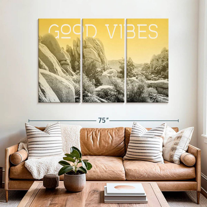 Alvord Ombre Adventure Good Vibes, H 42 po x l 65 po