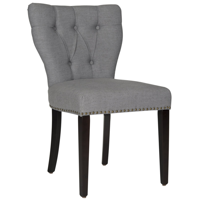 Chaise d'appoint Downey, Gris foncé