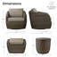 Ensemble de conversation en rotin pour 2 personnes avec repose-pieds Cambelle-1667012728-1667012731