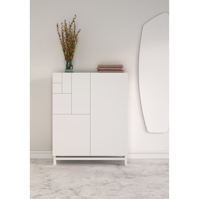 18 Pair Shoe Storage Cabinet