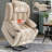 Chenille Power Lift Recliner Chair-414307818
