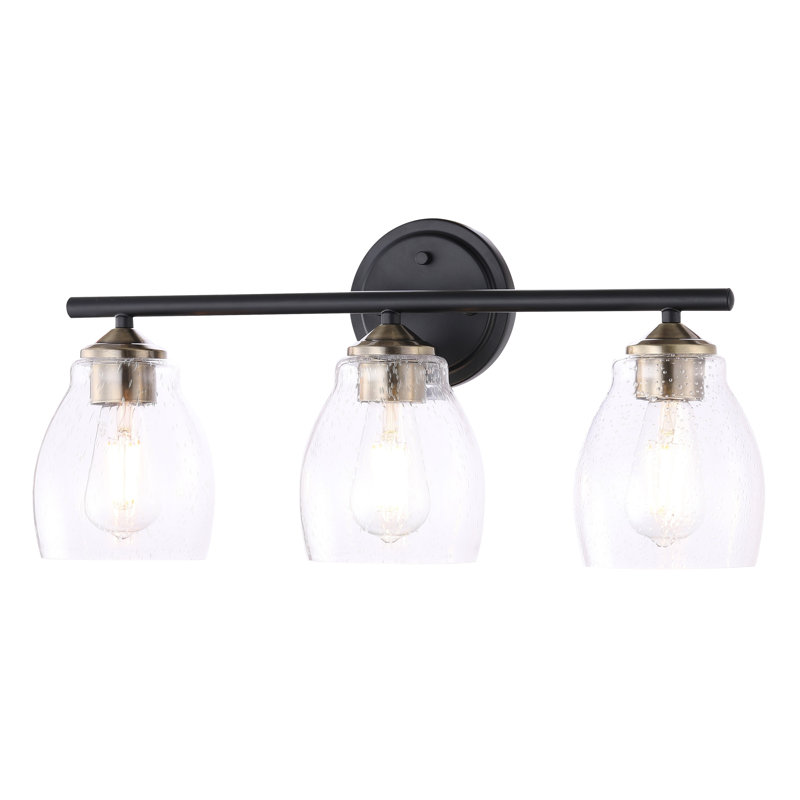 Plafonnier 3 lumières Blodwyn, Noir