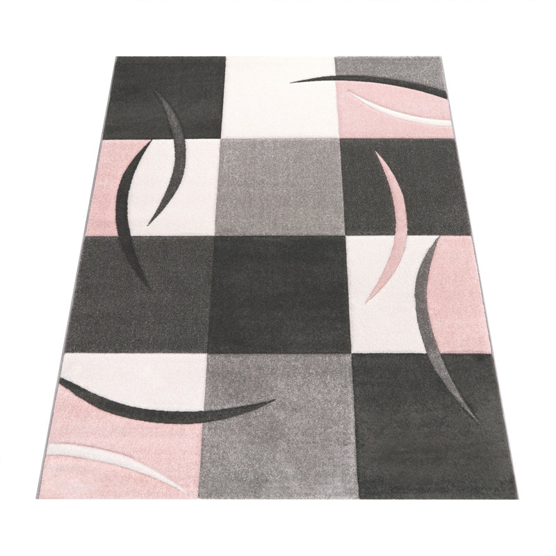 Renata Geometric Area Rug, Rectangle 80 x 150cm