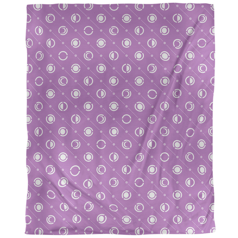 Housse de couette simple Moon phases, Housse de couette pour très grand lit, Polyester brossé, Fleur