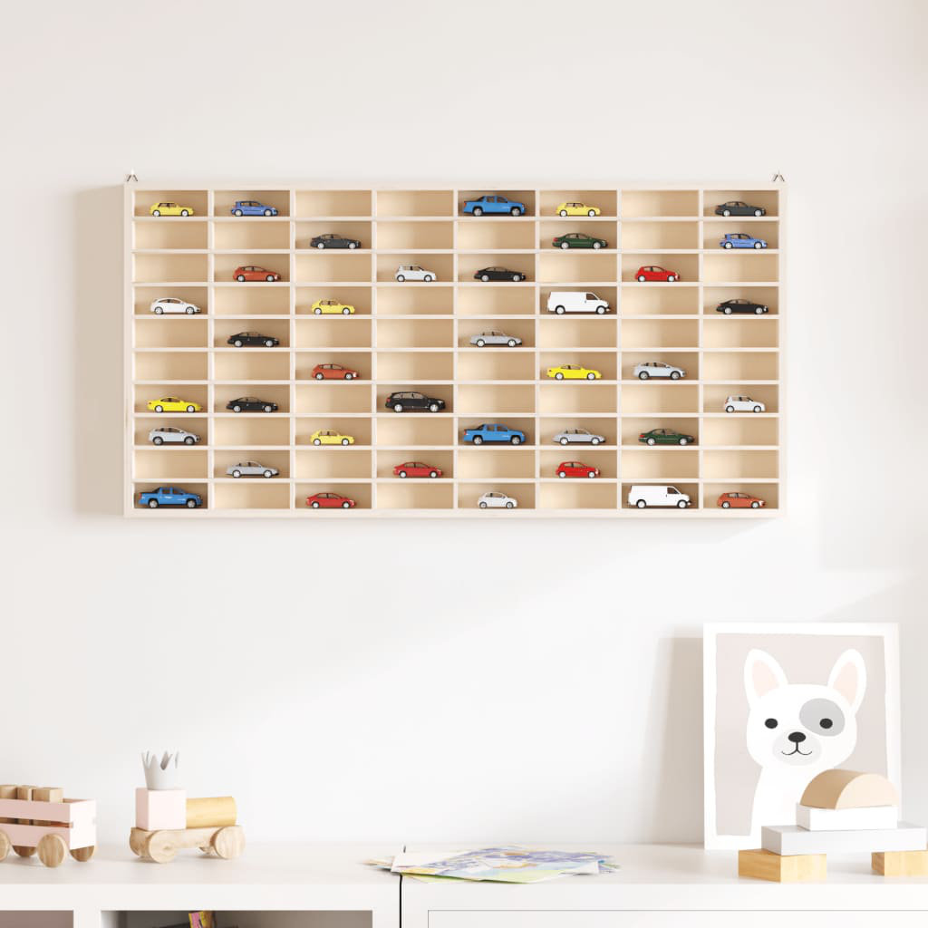 Vidaxl Wooden Collector's Display Case
