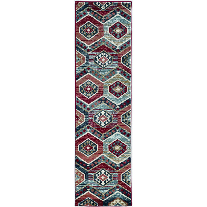 Tapis rouge en polypropylène