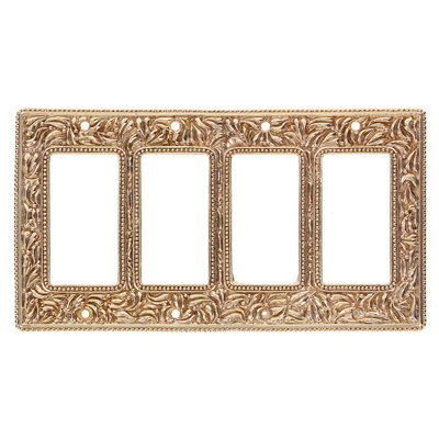 San Michele 4-Gang Rocker Wall Plate