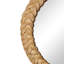 Castello Round Rattan Mirror