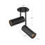 Downey 2 - Light LED Spotlight-68187495-68187494