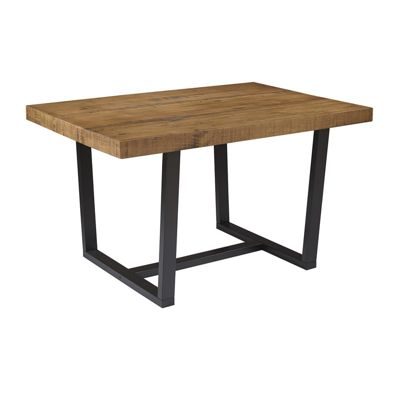 Rustic Solid Distressed Dining Tablerustic