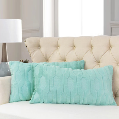 Housses de coussin en fausse fourrure Tatami