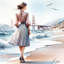 Urban Elegance: Chic - Impression sur toile tendue-1145956662
