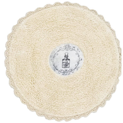 Brecken Cotton Non-Slip Bath Rug