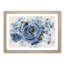 Pretty Blue Rose - Picture Frame Graphic Art Print-56892514-56892511