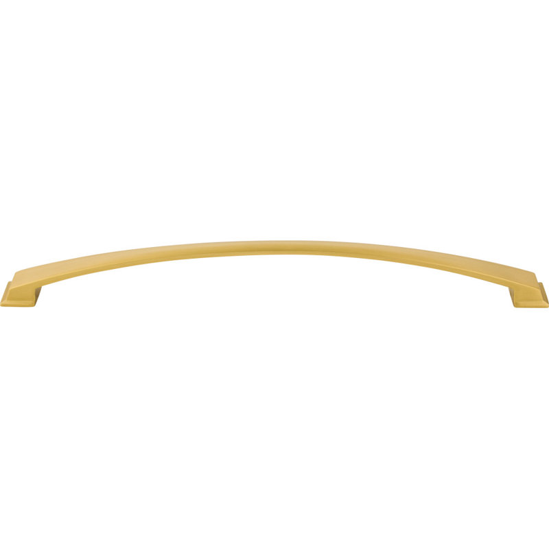 Roman Arch Pull, 5", Brushed Gold