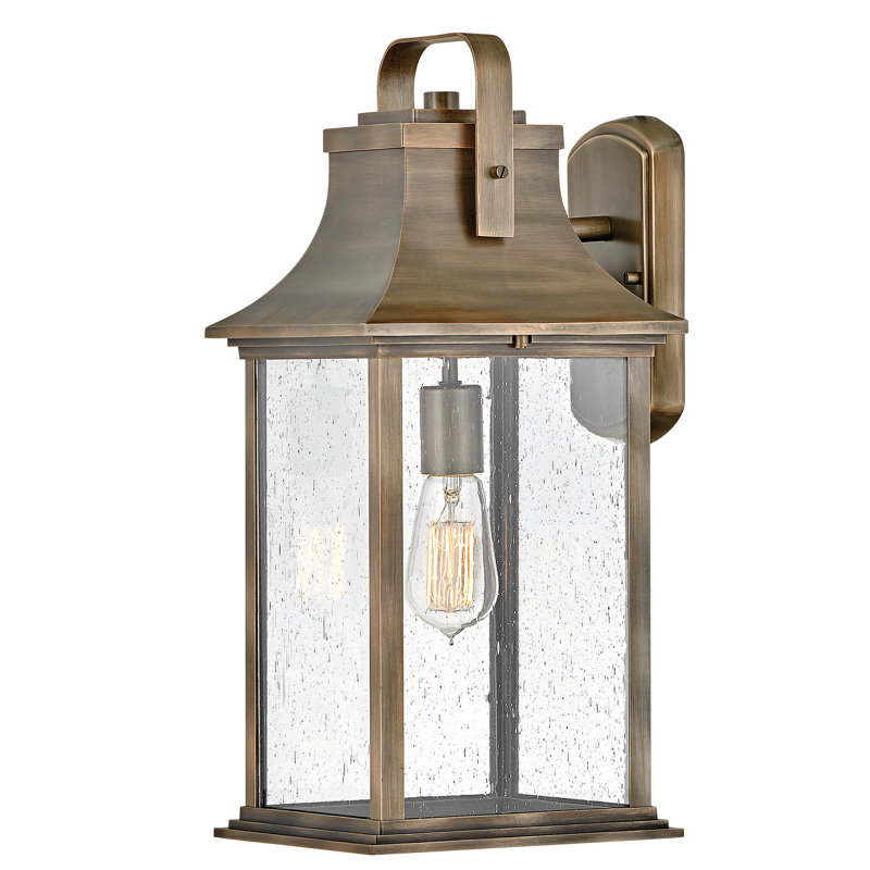 Sereia Wall Light, Bronze, 19" H x 8.5" W x 9.5" D