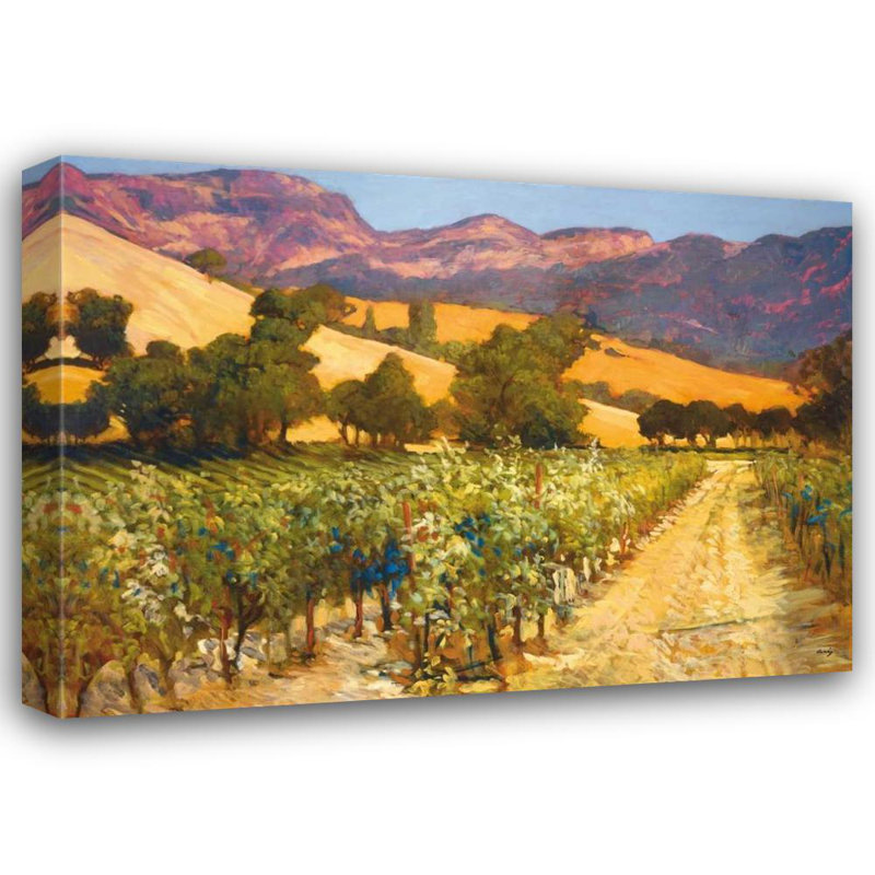 Loon Peak Craig, Philip Gallery Wrapped Canvas Art Titled: Wine Country