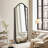 Lilith Metal Full Length Leaner Mirror-87144387-101929823