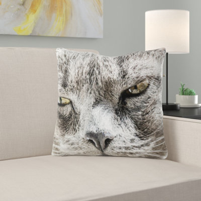 Microsuede Throw Pillow