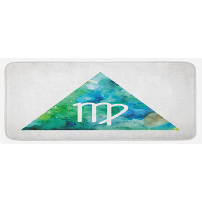 Tapis de cuisine aquarelle vierge