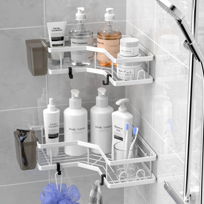 2 Pack Corner Shower Caddy