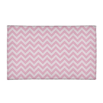Chenille Chevron Indoor Rug