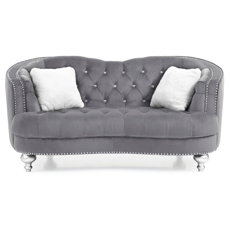 Causeuse de charme, Gris