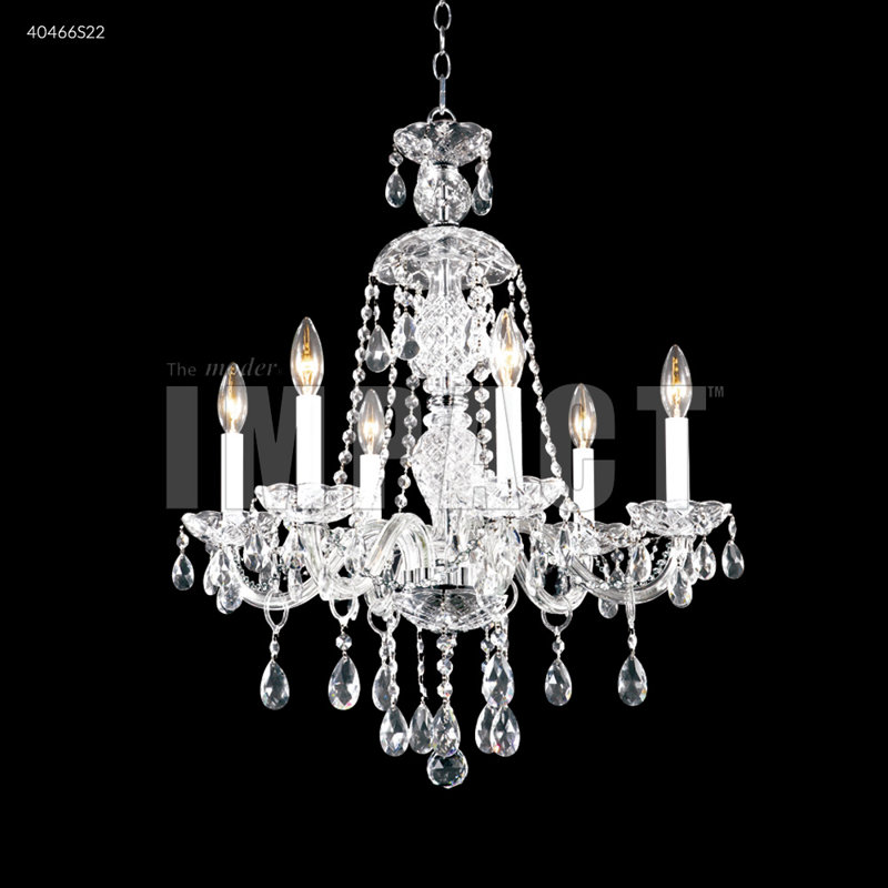 Lustre 6 lumières Palace Ice, Strass Swarovski