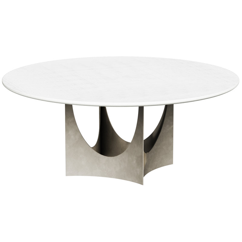 Table de salle à manger Splendor, H 29,5 po x L 72 po x l 72 po, Casablanca
