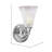Wall Sconce With 5.5" Crystal Glass-13491716-13491712