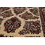 Tapis de couloir traditionnel en laine noué à la main ivoire 2 pi 9 po x 13 pi 1 po