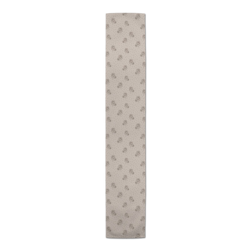 Rectangular Table Runner, 72" x 16", Brown