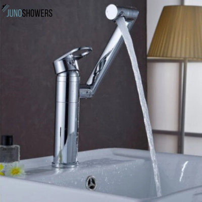 Robinet pour salle de bain à poignée simple Juno 360