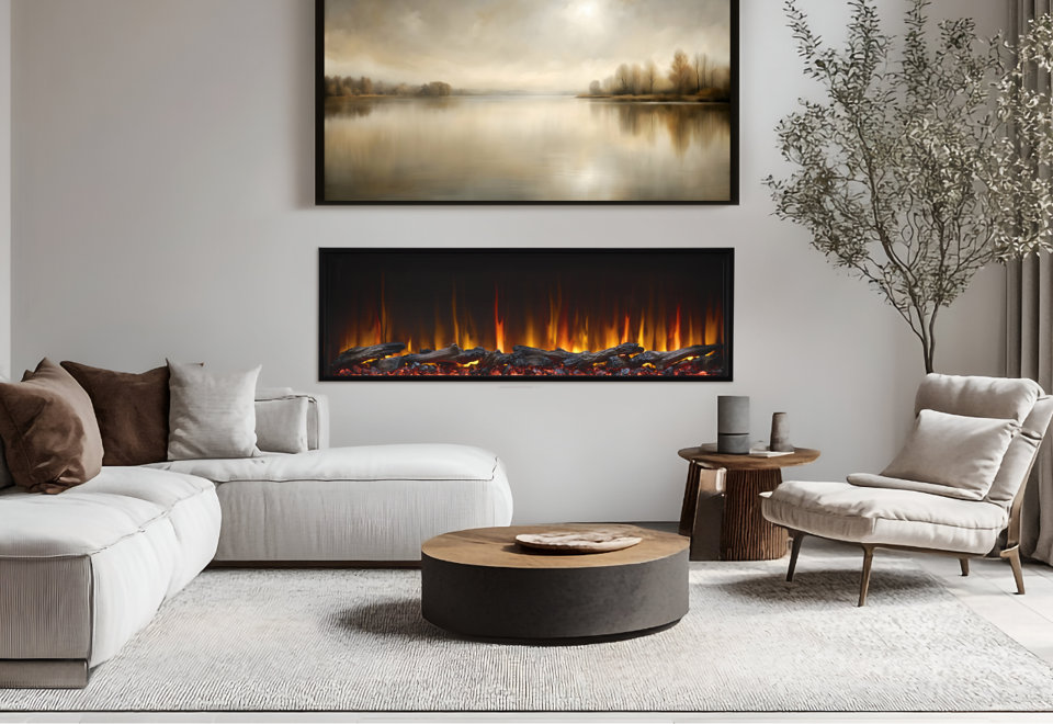 Linear Electric Fireplaces