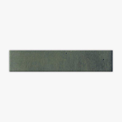 Home Green Glossy 2 1/2x10 Porcelain Tile