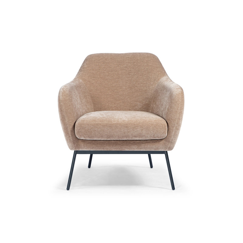 Zurich Accent Chair Forest Green, Chocolate