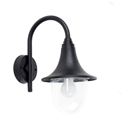 Bramhall Black Outdoor Barn Light