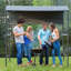 1.38m x 1.38m Metal BBQ Gazebo
