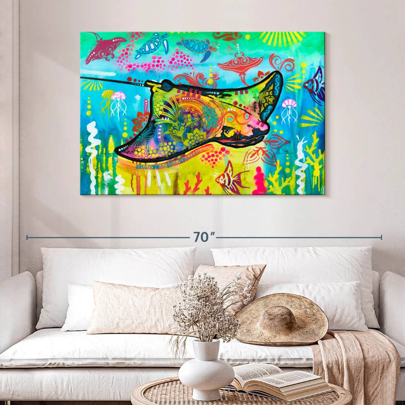 Brampt Sting Ray, 32" H x 48" W