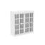 Armoire garde-manger H 47,2 po avec 4 portes en verre