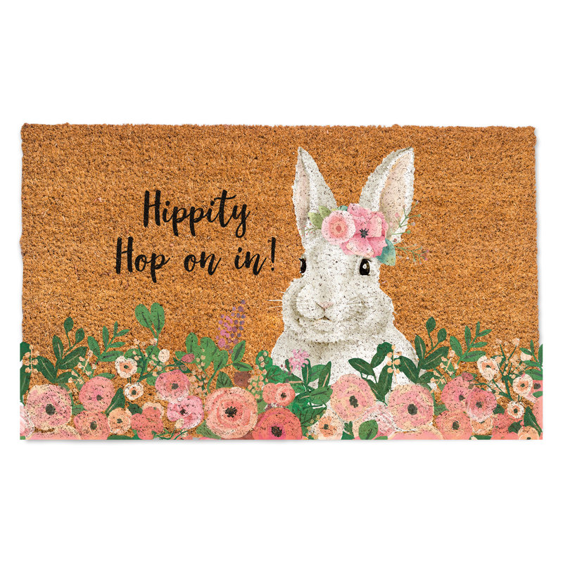 Non-Slip Easter Outdoor Doormat