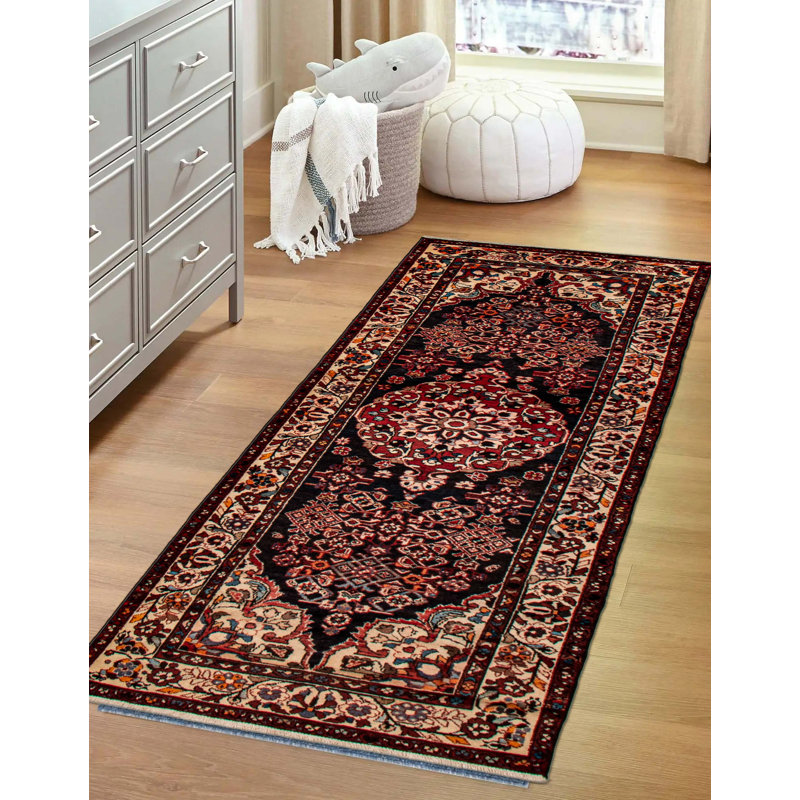 Tapis noir Andelz 3 pi 6 po x 10 pi 0 po