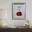 « red pomme splash », impression encadrée-31354897